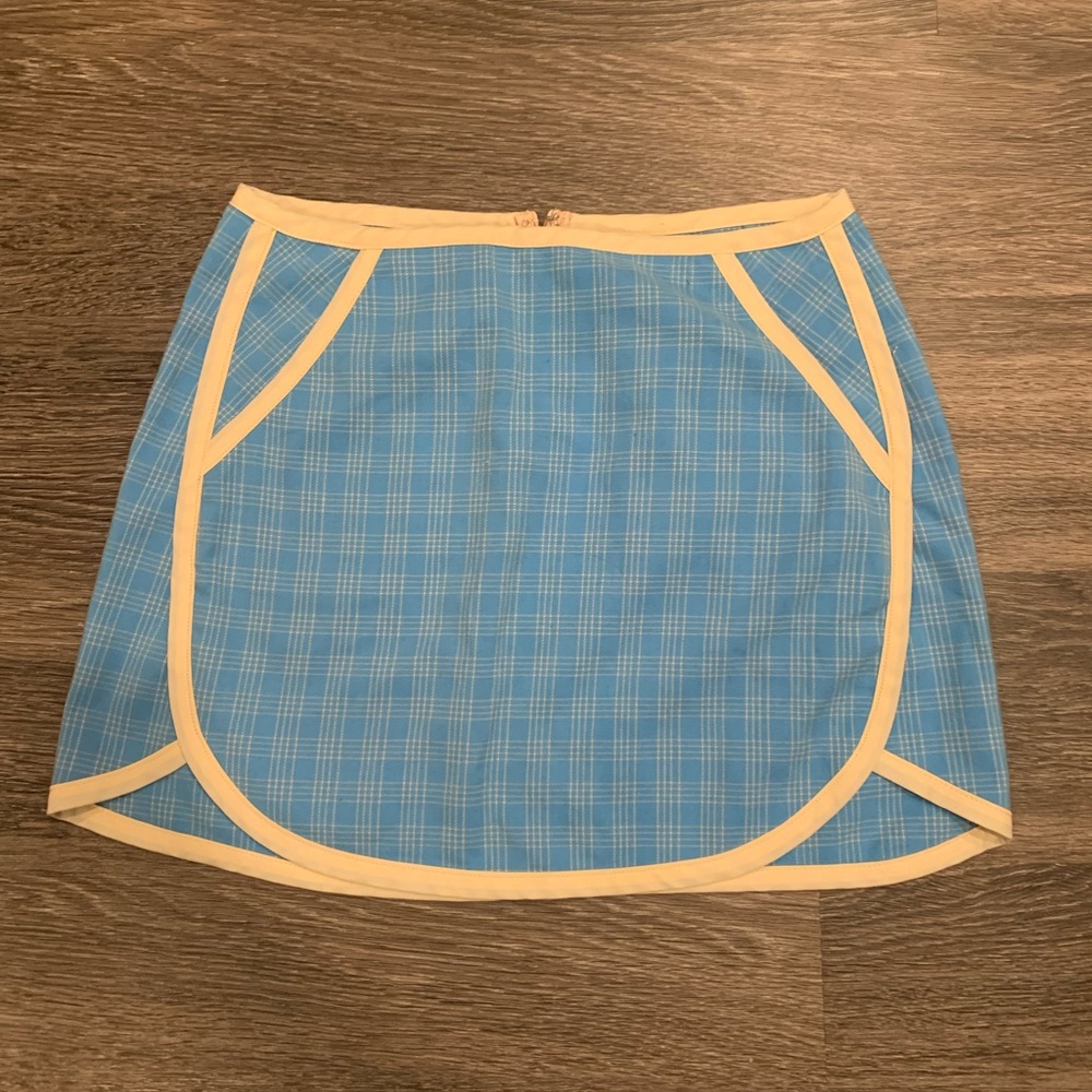 Urban Outfitters blue mini skirt